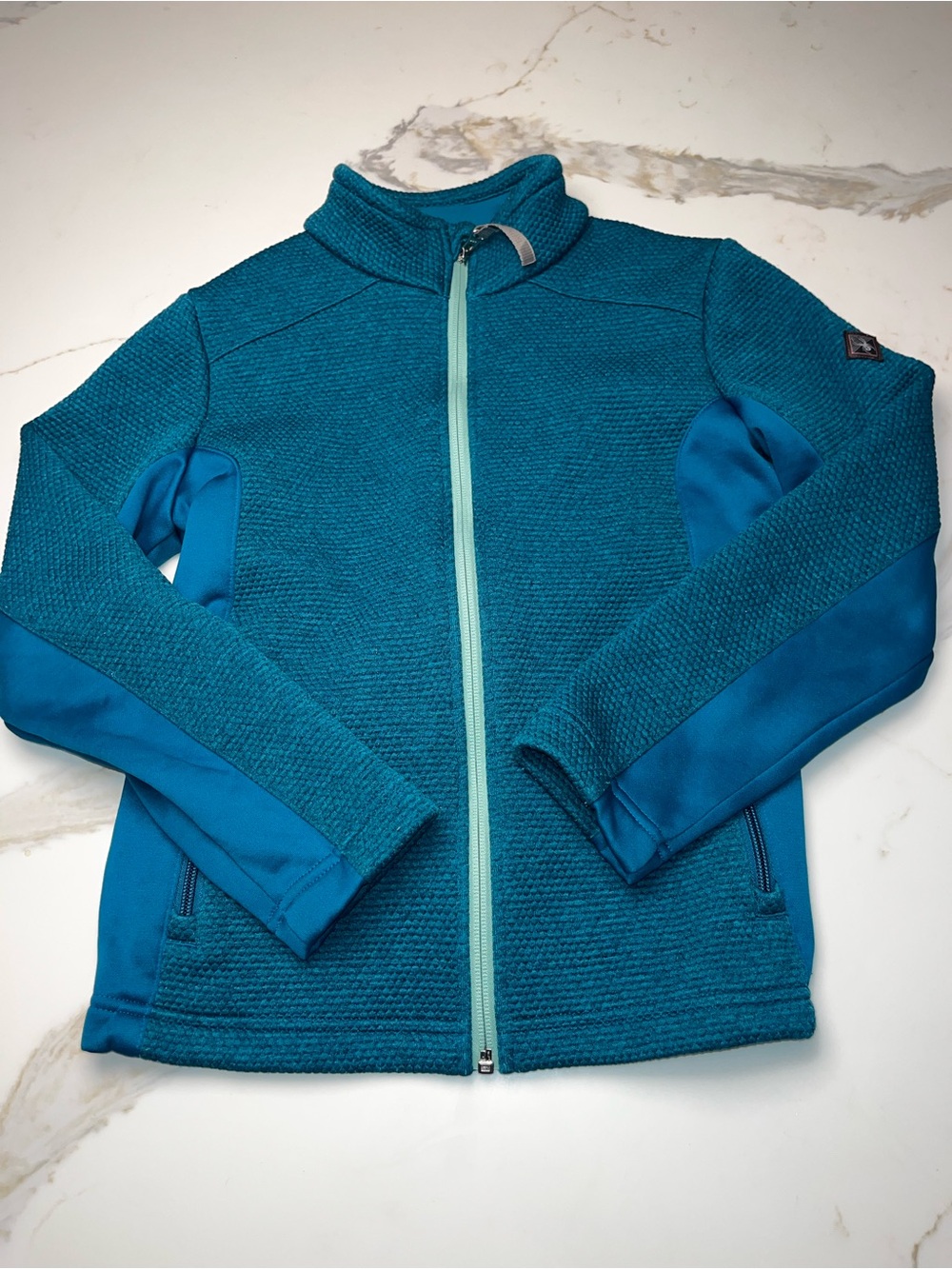 Spyder girls medium zip up jacket